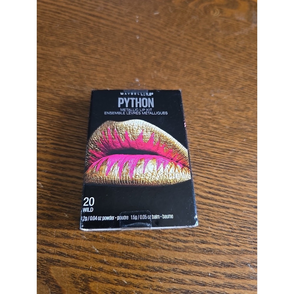 Maybelline NY Lip Studio‎ Python Metallic Lip Makeup Kit, #20 WILD NEW